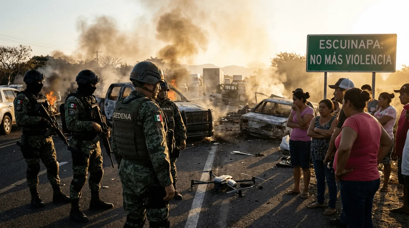 SEDENA envía fuerzas especiales a Sinaloa tras ataques con drones en Escuinapa
